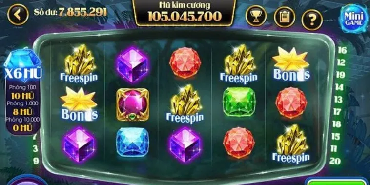 Chinh Phục Nổ Hũ Kim Cương 333Win Rinh Ngay Kho Báu Khổng Lồ